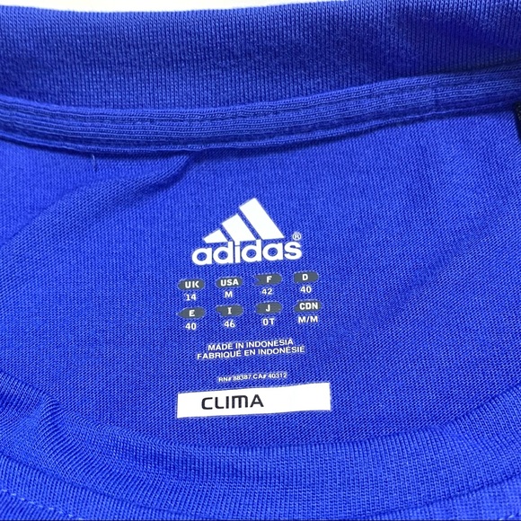 Adidas Climate Blue Workout Shirt (size medium) - Picture 5 of 8